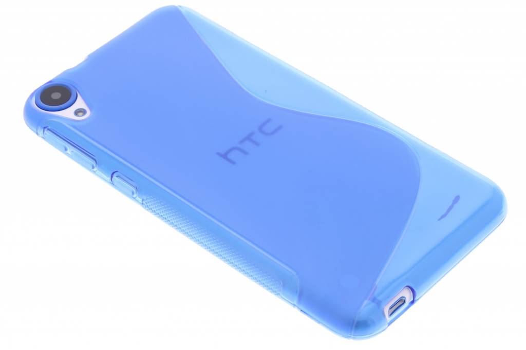 Image of Blauw S-line TPU hoesje voor de HTC Desire 820
