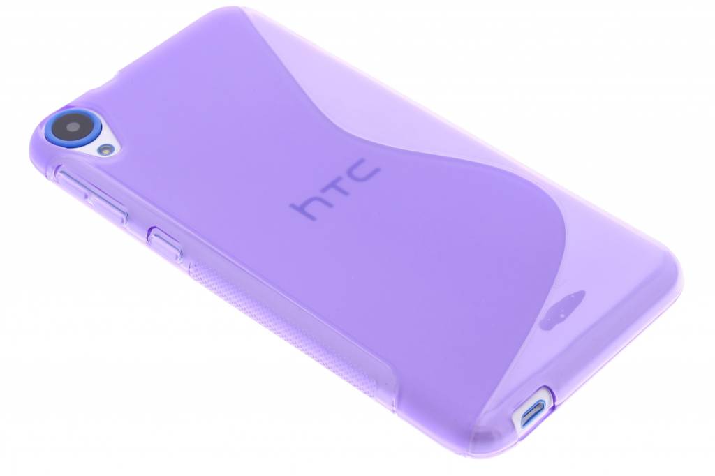 Image of Paars S-line TPU hoesje voor de HTC Desire 820