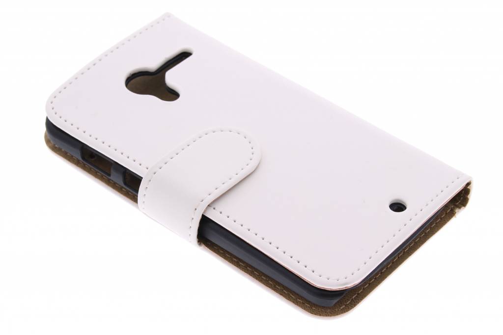 Image of Witte effen booktype hoes voor de Motorola Moto X