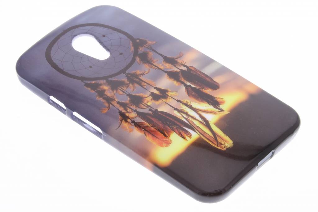 Image of Dromenvanger design TPU siliconen hoesje voor de Motorola Moto G 2nd Gen 2014