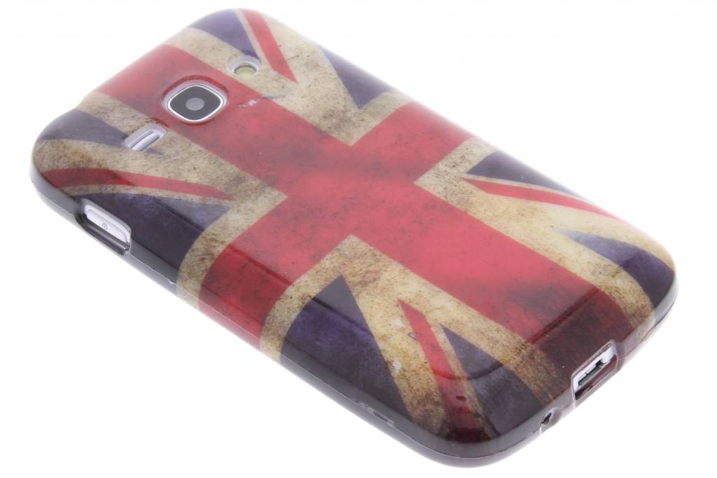 Image of Britse vlag design TPU siliconen hoesje voor de Samsung Galaxy Ace 3