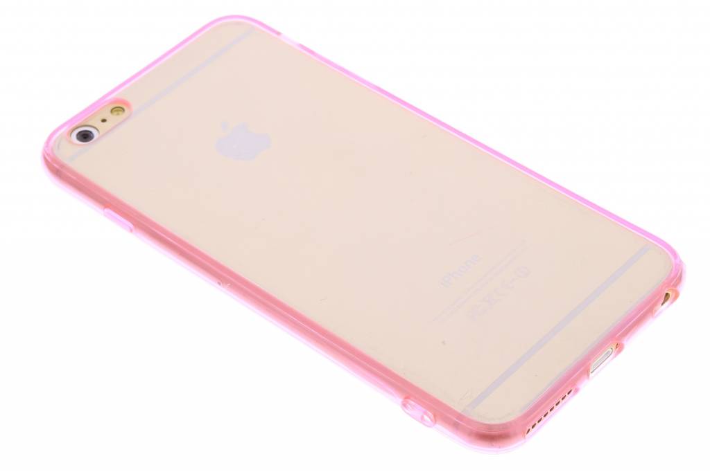 Image of Roze transparant TPU hardcase hoesje voor de iPhone 6(s) Plus