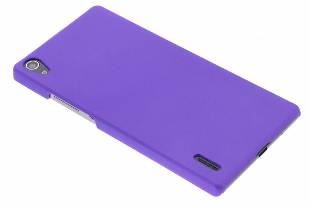 Image of Paars effen hardcase hoesje voor de Huawei Ascend P7