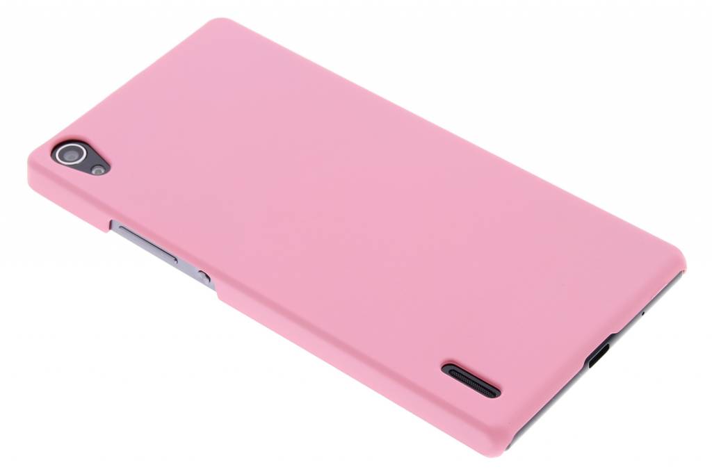 Image of Roze effen hardcase hoesje voor de Huawei Ascend P7