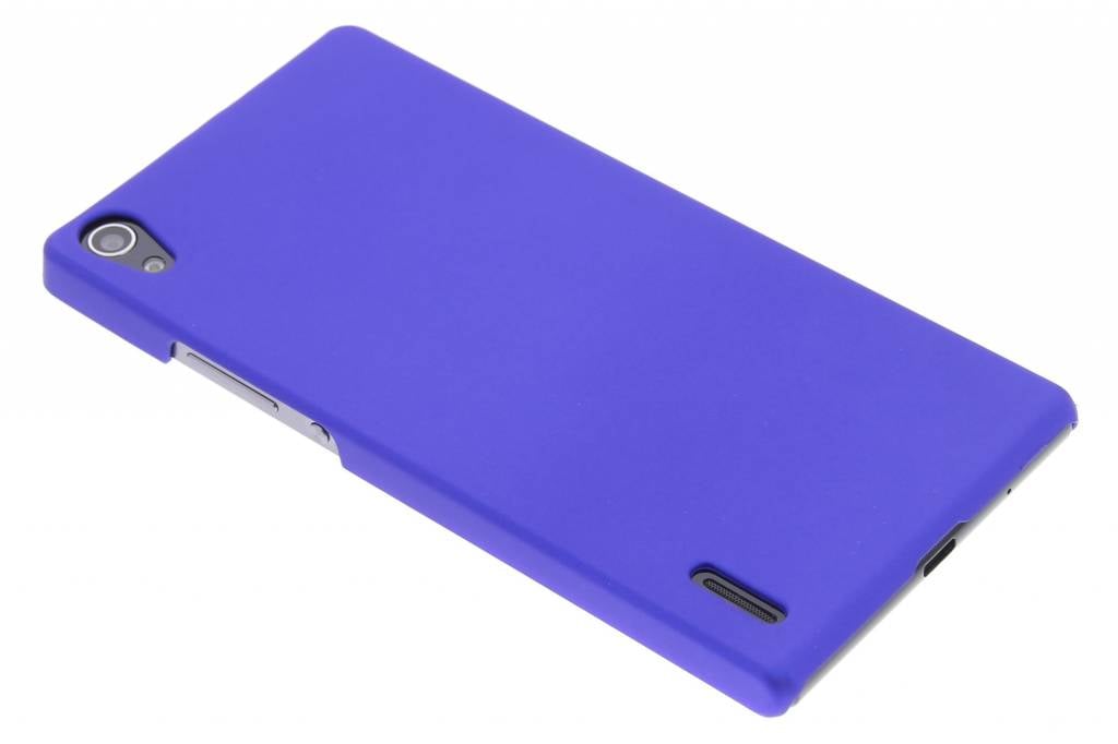 Image of Blauw effen hardcase hoesje voor de Huawei Ascend P7