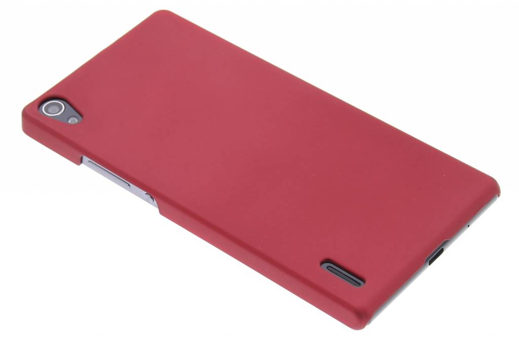 Image of Rood effen hardcase hoesje voor de Huawei Ascend P7