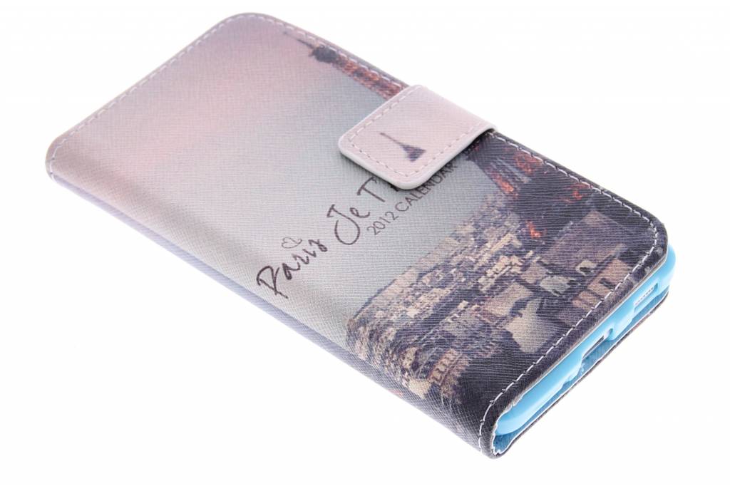 Image of Parijs design TPU booktype voor de Samsung Galaxy Alpha