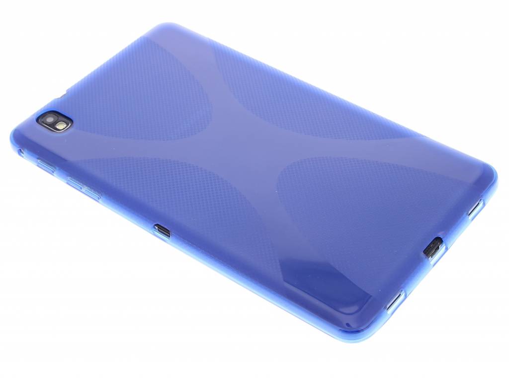 Image of Blauwe X-Line TPU tablethoes voor de Samsung Galaxy Tab Pro 8.4