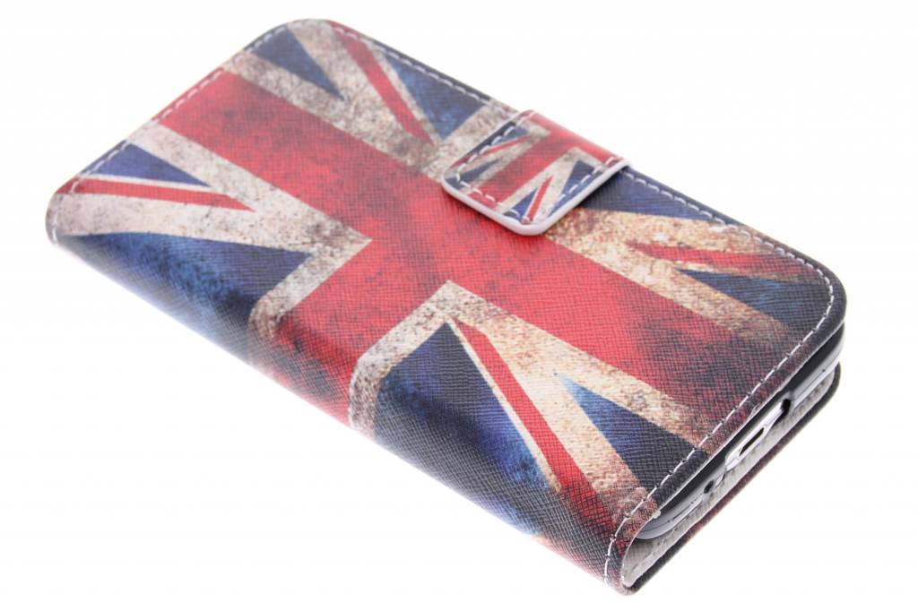 Image of Britse vlag design TPU booktype hoes voor de Samsung Galaxy S5 Mini