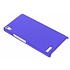Blauw effen hardcase hoesje voor de Huawei Ascend P6 / P6s Blauw effen hardcase hoesje voor de Huawei Ascend P6 / P6s