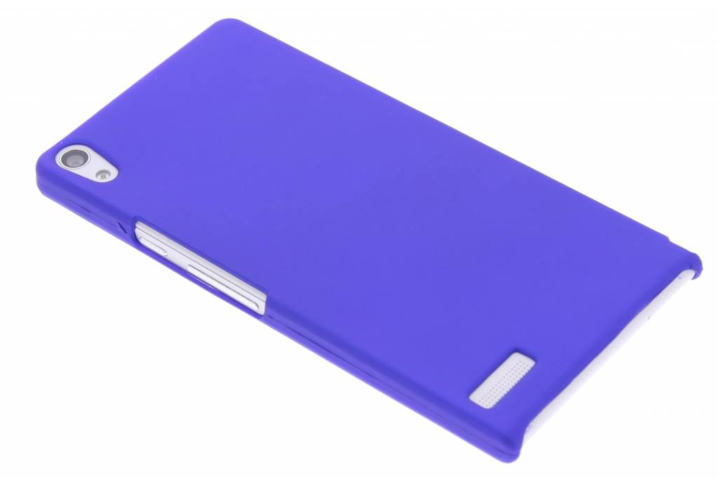 Image of Blauw effen hardcase hoesje voor de Huawei Ascend P6 / P6s