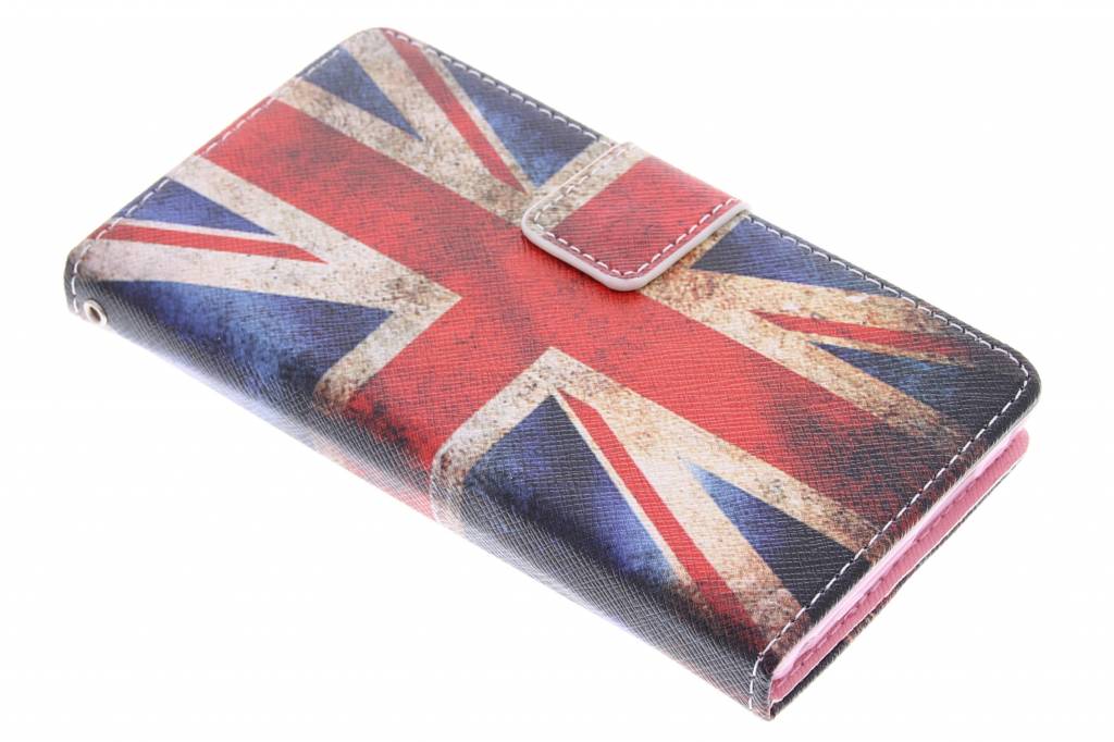 Image of Britse vlag design TPU booktype hoes voor de Sony Xperia M2 (Aqua)