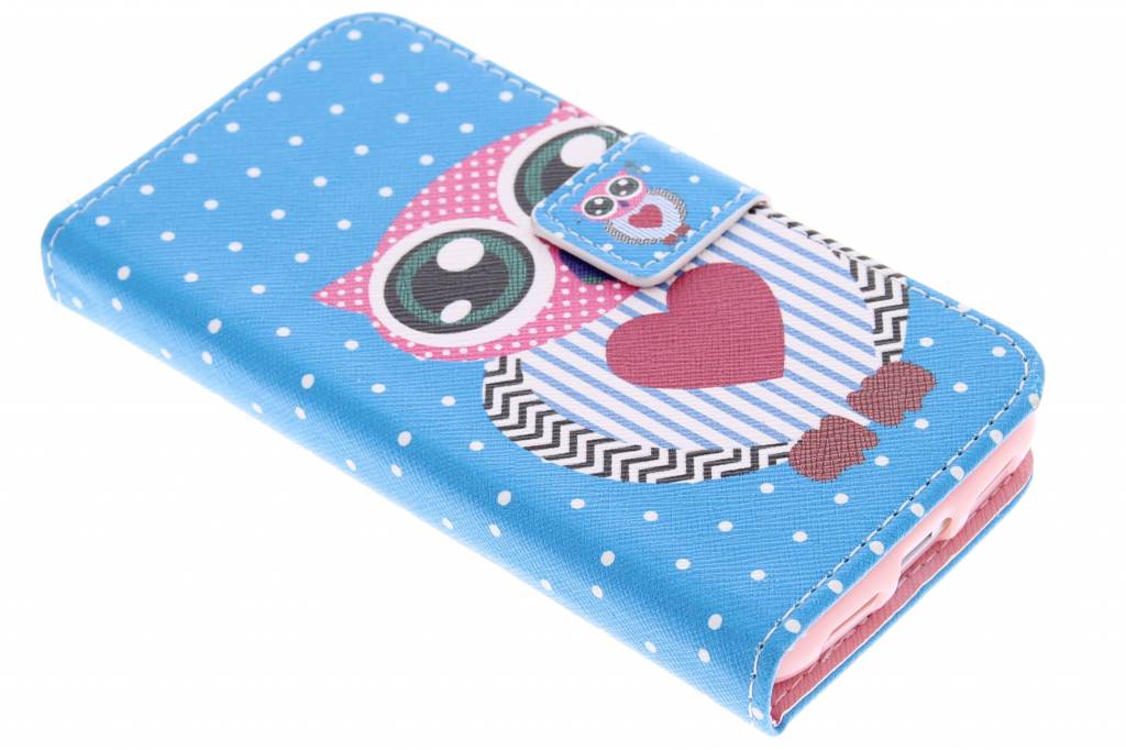 Image of Uil design TPU booktype hoes voor de LG G2 Mini