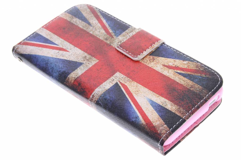 Image of Britse vlag design TPU booktype hoes voor de HTC Desire 610