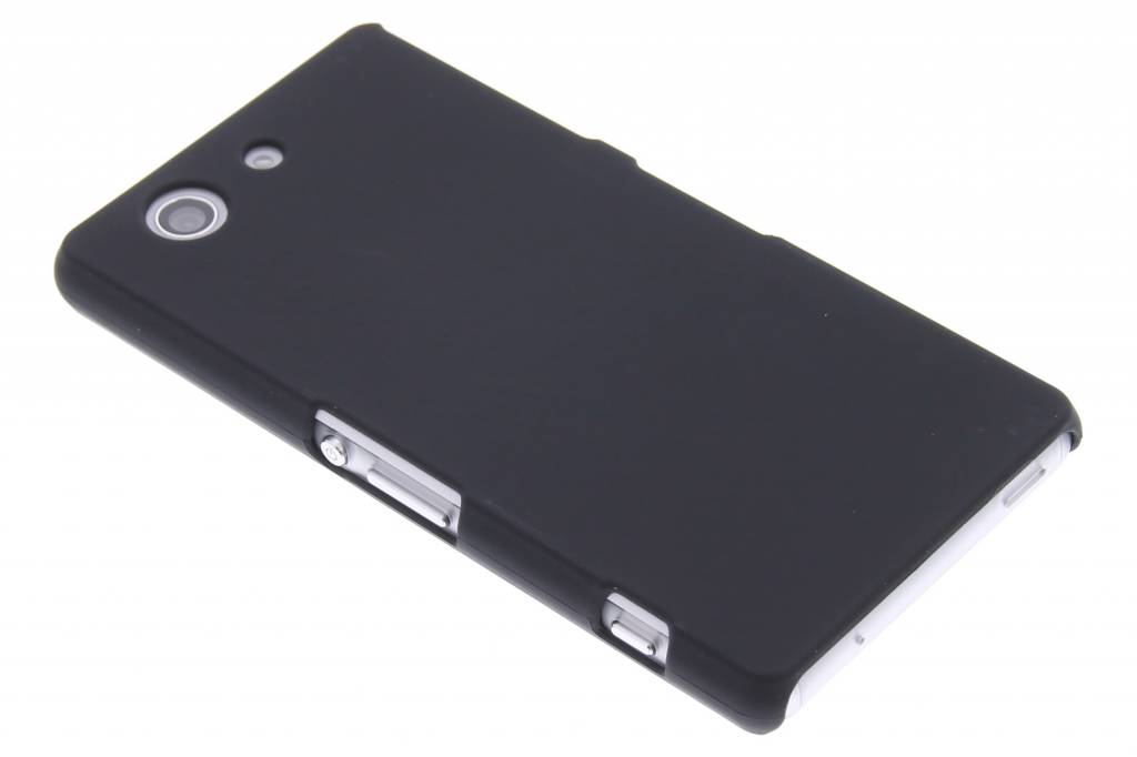 Image of Zwarte effen hardcase hoesje voor de Sony Xperia Z3 Compact