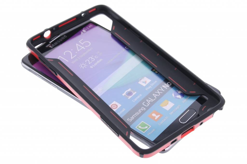 Image of Slim Border Series bumper hoesje voor de Samsung Galaxy Note 4 - rood