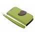 Groene blad design TPU booktype hoes voor de Samsung Galaxy S3 Mini Groene blad design TPU booktype hoes voor de Samsung Galaxy S3 Mini