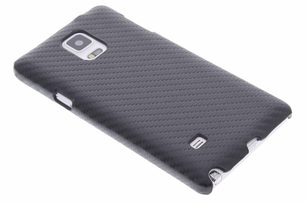 Image of Zwarte carbon look hardcase voor de Samsung Galaxy Note 4