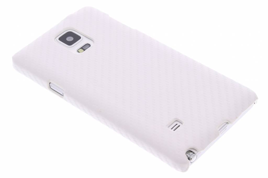 Image of Witte carbon look hardcase voor de Samsung Galaxy Note 4