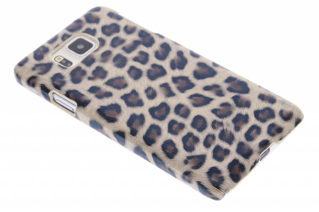 Image of Bruin luipaard design hardcase hoesje voor de Samsung Galaxy Alpha