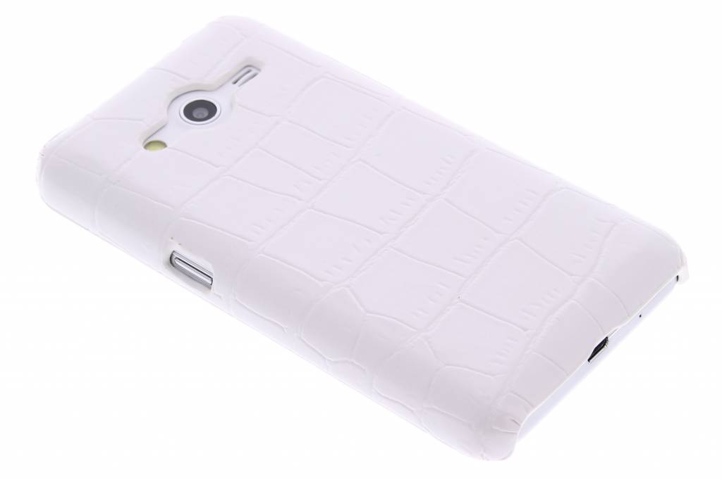 Image of Witte krokodil design hardcase hoesje voor de Samsung Galaxy Core 2