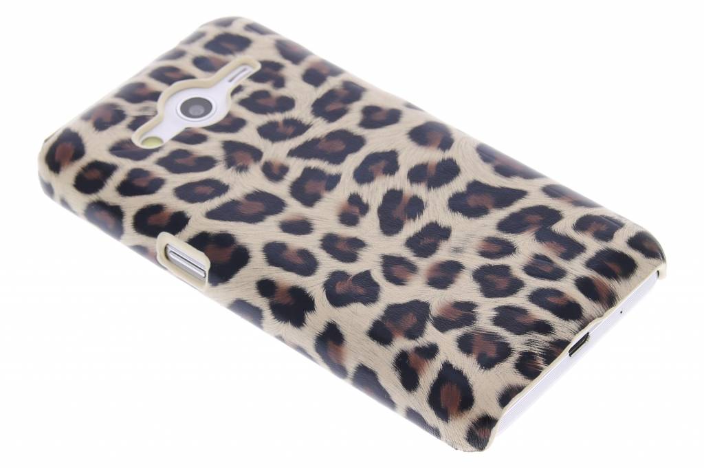 Image of Bruin luipaard design hardcase hoesje voor de Samsung Galaxy Core 2