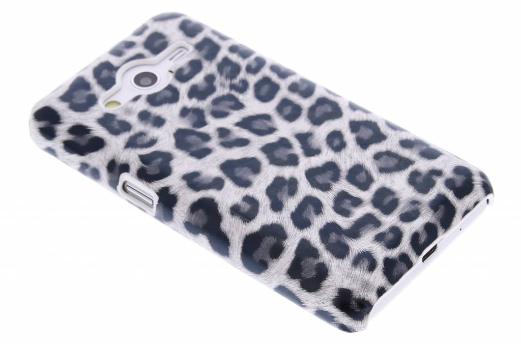 Image of Grijs luipaard design hardcase hoesje voor de Samsung Galaxy Core 2