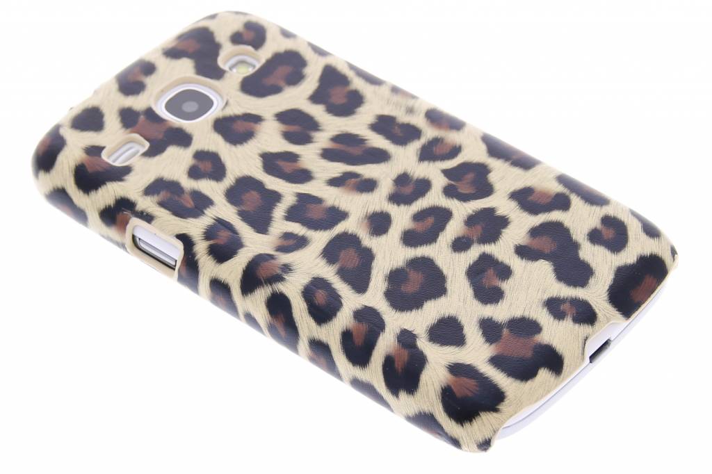 Image of Bruin luipaard design hardcase hoesje voor de Samsung Galaxy Core