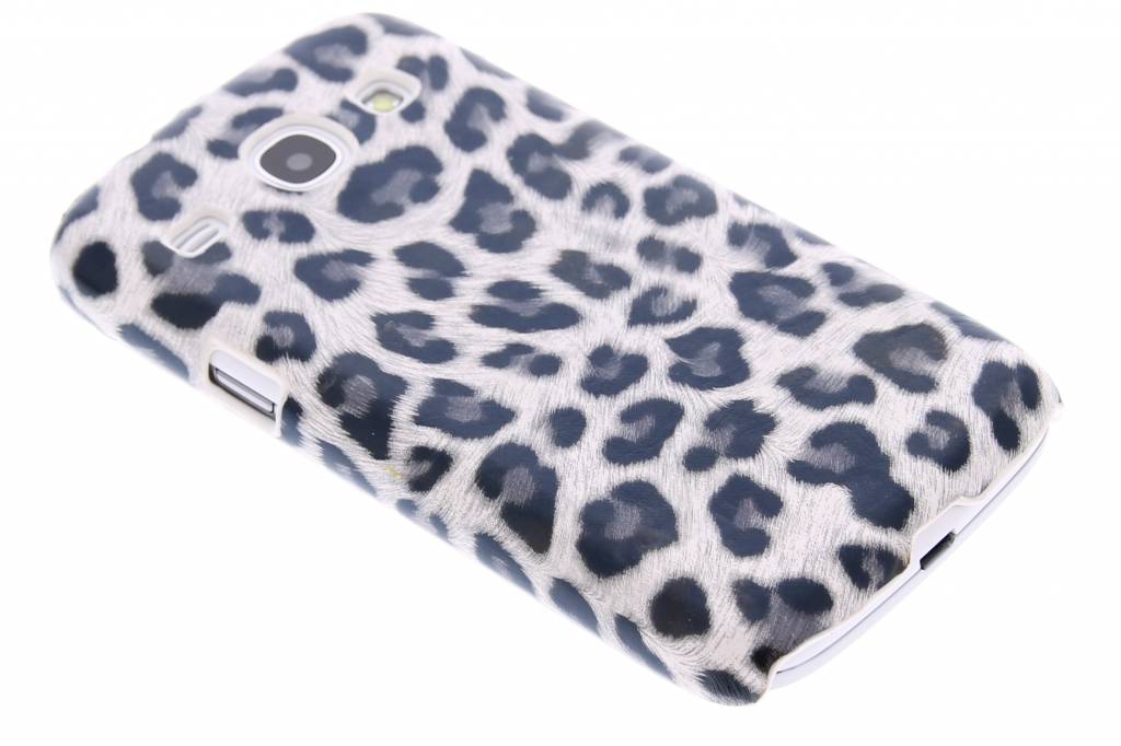 Image of Grijs luipaard design hardcase hoesje voor de Samsung Galaxy Core