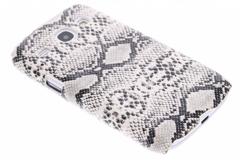 Image of Wit slangen design hardcase hoesje voor de Samsung Galaxy Core