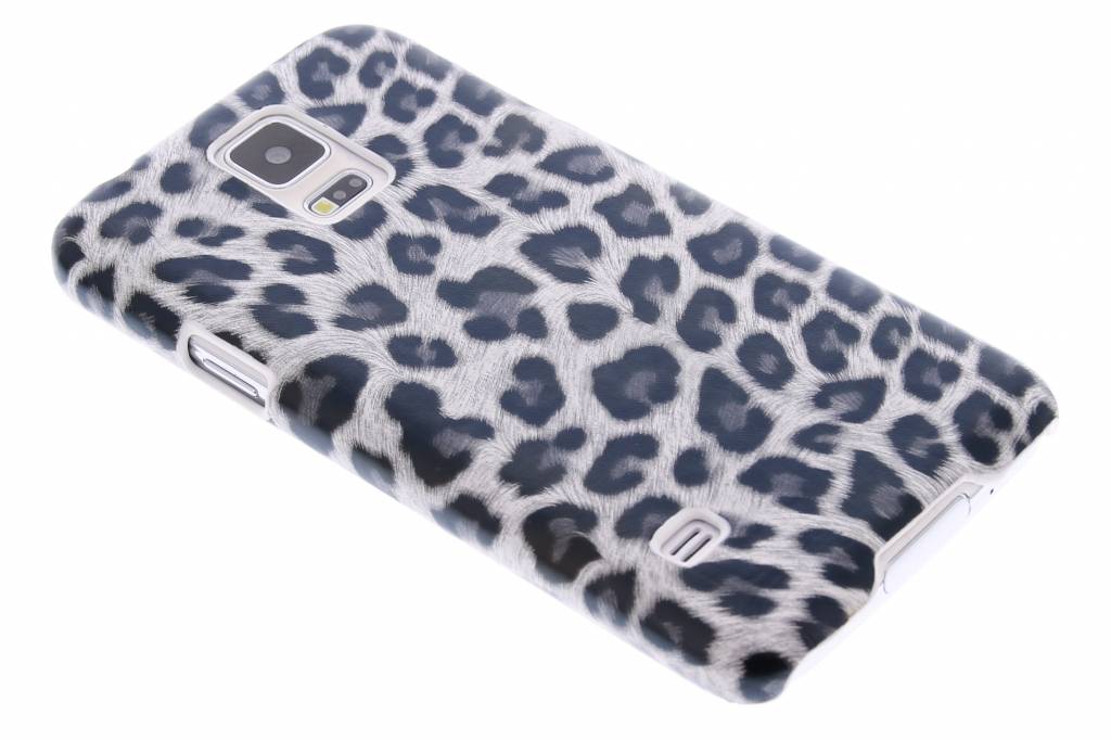 Image of Grijs luipaard design hardcase hoesje voor de Samsung Galaxy S5 (Plus) / Neo