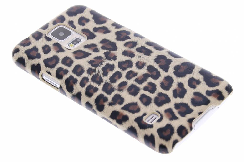 Image of Bruin luipaard design hardcase hoesje voor de Samsung Galaxy S5 (Plus) / Neo