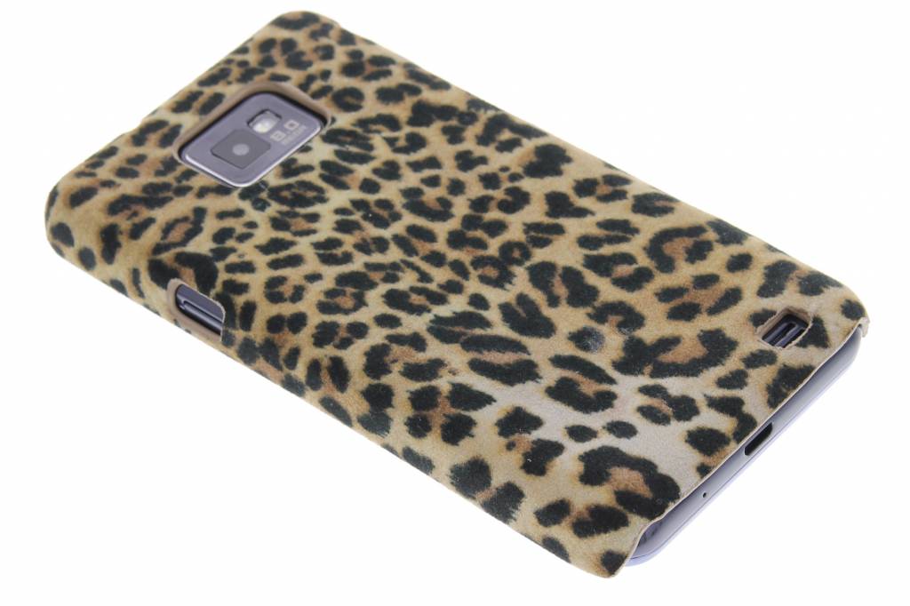 Image of Luipaard flock hardcase hoesje voor de Samsung Galaxy S2 (Plus)