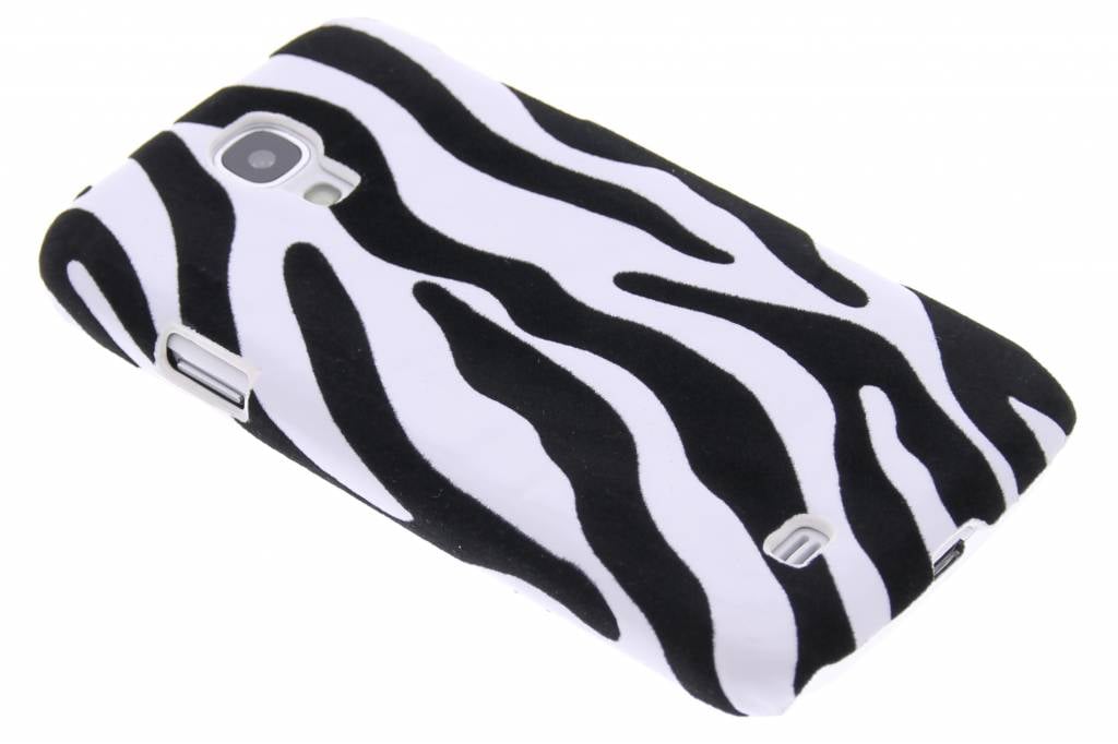 Image of Zebra flock hardcase hoesje voor de Samsung Galaxy S4