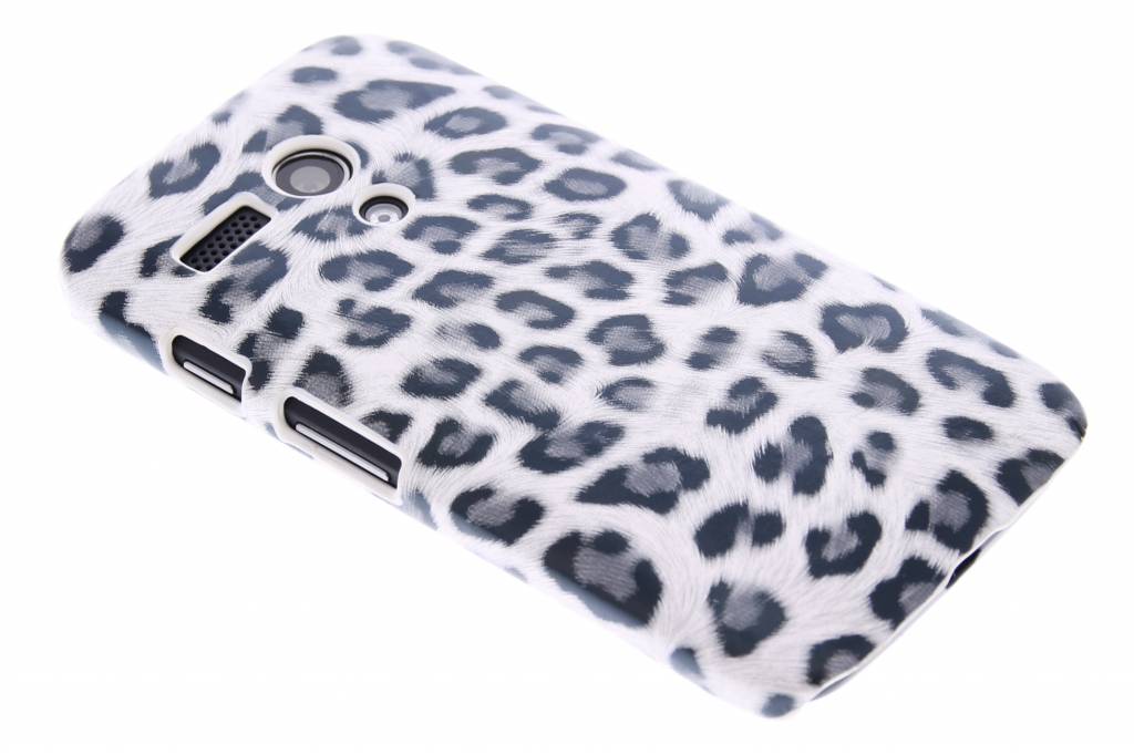 Image of Grijs luipaard design hardcase hoesje voor de Motorola Moto G