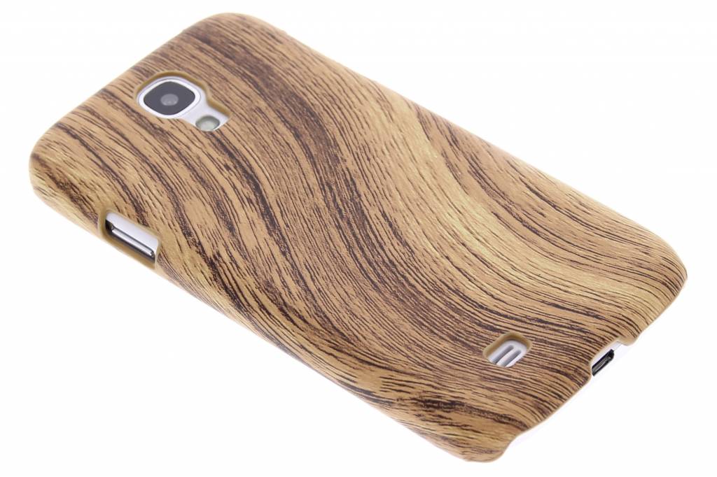 Image of Lichtbruin hout design hardcase hoesje voor de Samsung Galaxy S4