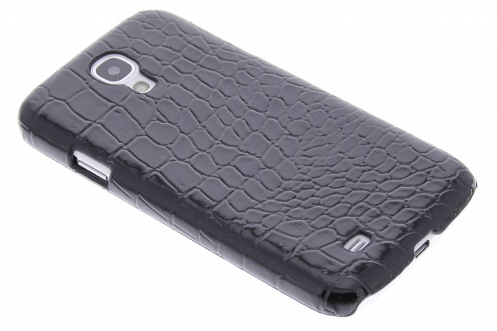 Image of Zwart krokodil design hardcase hoesje voor de Samsung Galaxy S4