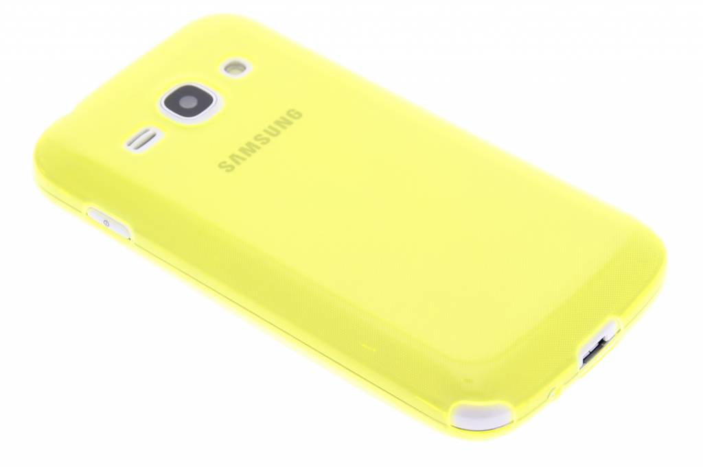 Image of Lime ultra thin transparant TPU hoesje voor de Samsung Galaxy Ace 3