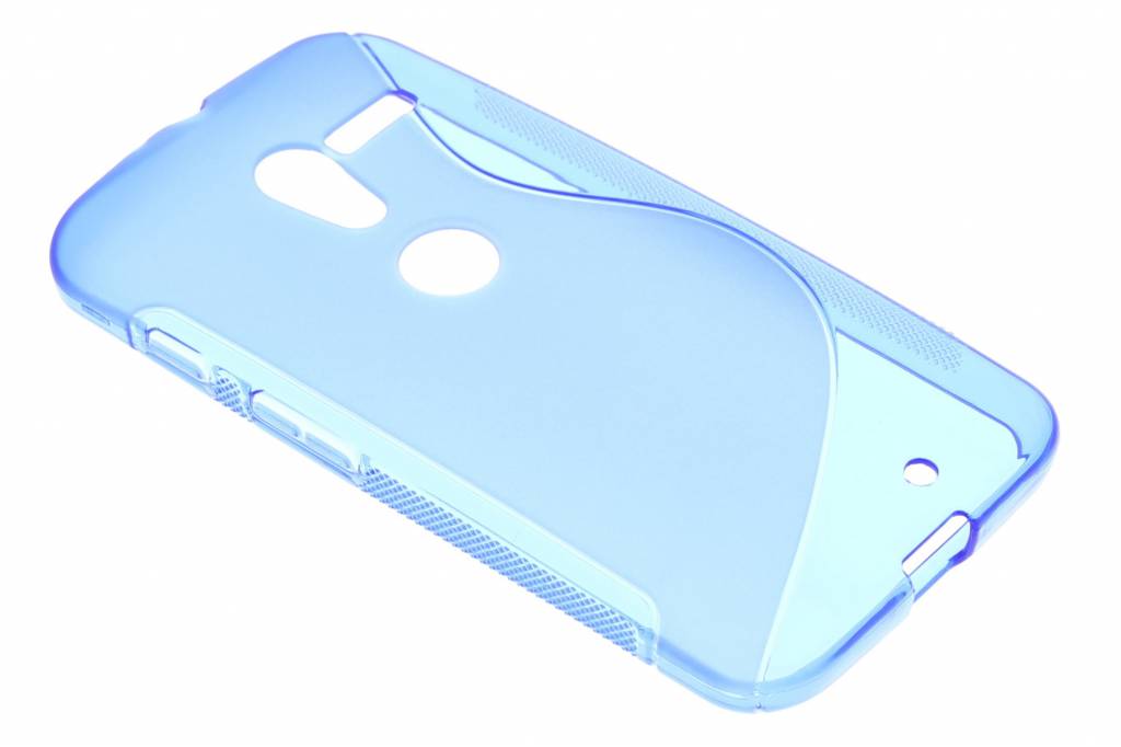 Image of Blauw S-line TPU hoesje voor de Motorola Moto X