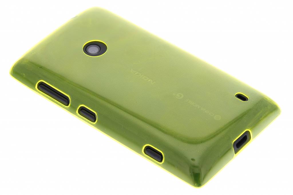 Image of Lime ultra thin transparant TPU hoesje voor de Nokia Lumia 520