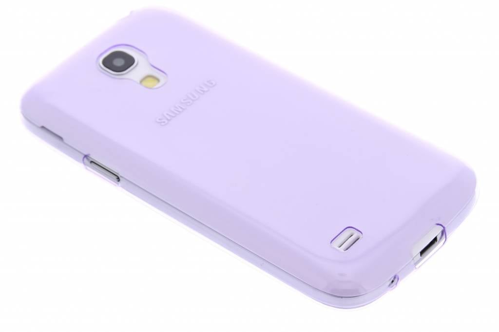 Image of Paars ultra thin transparant TPU hoesje voor de Samsung Galaxy S4 Mini