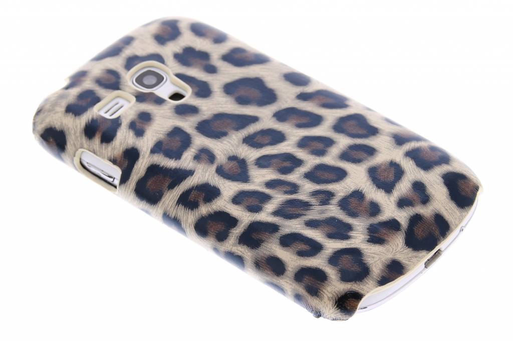 Image of Bruin luipaard design hardcase hoesje voor de Samsung Galaxy S3 Mini