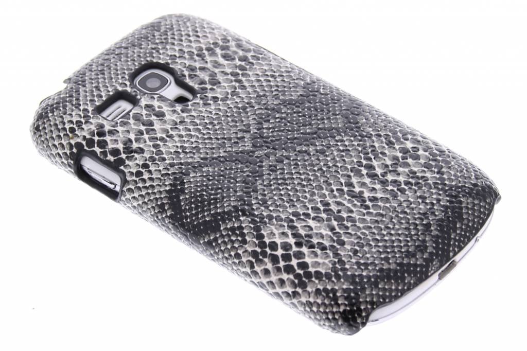 Image of Zwart slangen design hardcase hoesje voor de Samsung Galaxy S3 Mini