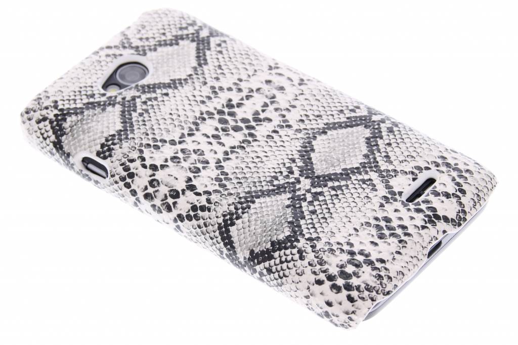 Image of Wit slangen design hardcase hoesje voor de LG L70