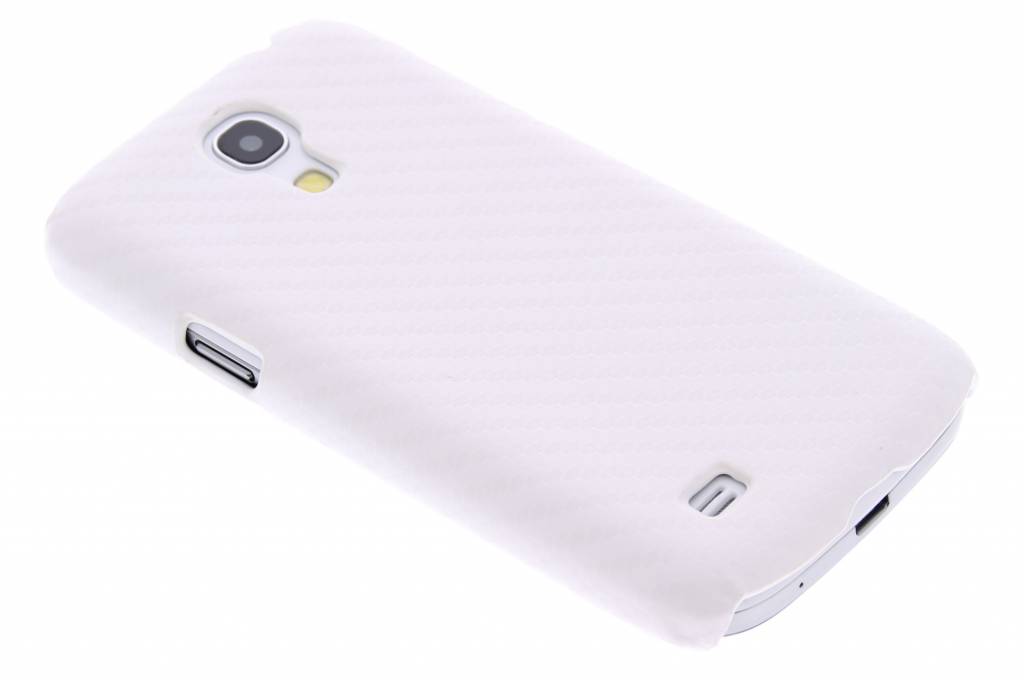 Image of Wit carbon look hardcase hoesje voor de Samsung Galaxy S4 Mini