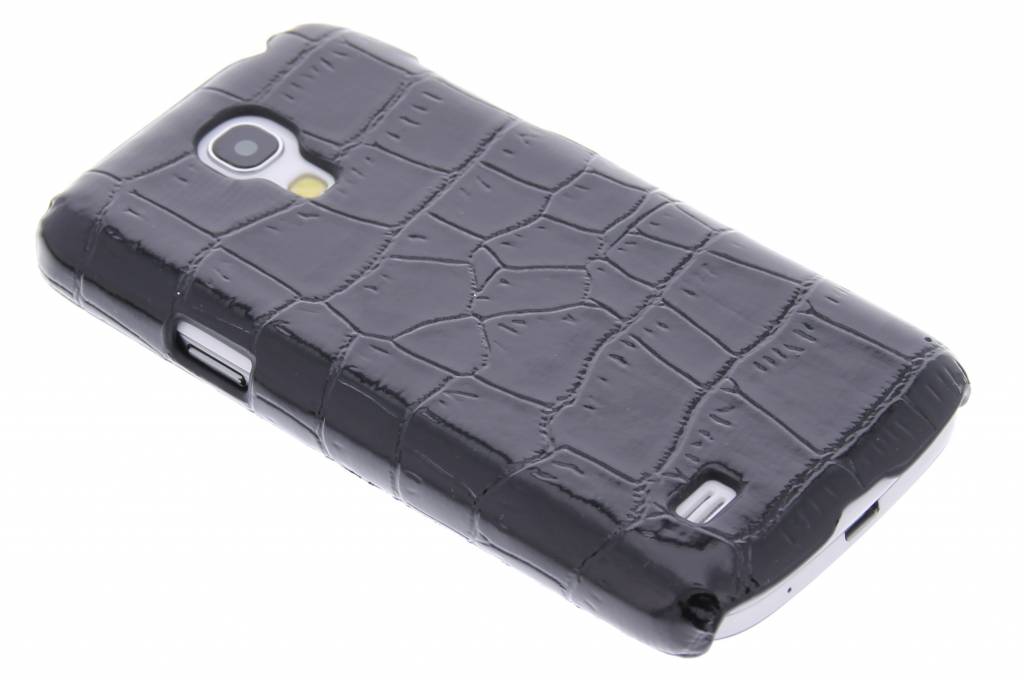 Image of Zwart krokodil hardcase hoesje voor de Samsung Galaxy S4 Mini