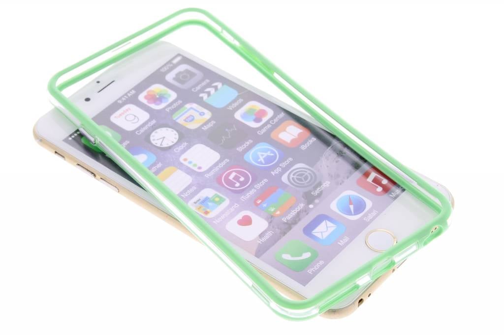 Image of Groen transparante bumper voor de iPhone 6(s) Plus