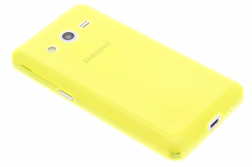 Image of Geel ultra thin transparant TPU hoesje voor de Samsung Galaxy Core 2