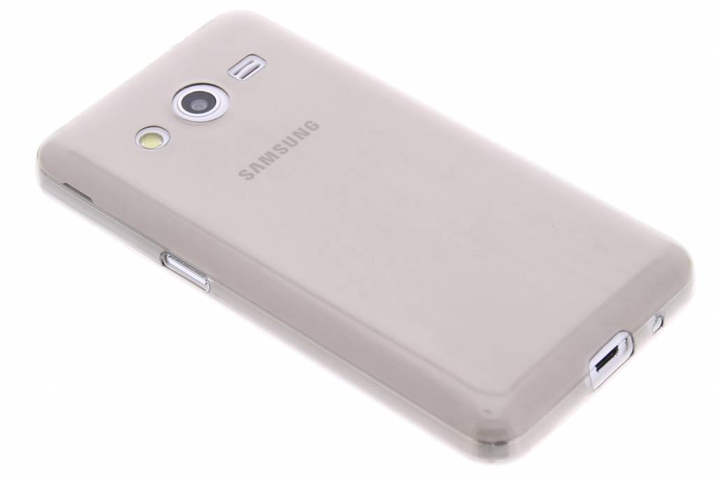 Image of Grijs ultra thin transparant TPU hoesje voor de Samsung Galaxy Core 2