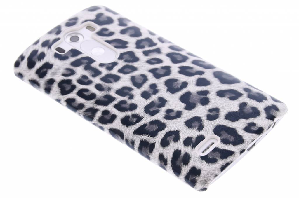 Image of Grijs luipaard design hardcase hoesje voor de LG G3